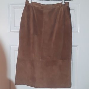 Comint Suede Skirt
